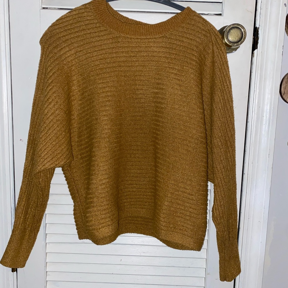 Orange/Yellow knit sweater